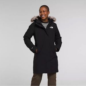 North Face Black Womens Parka XS
